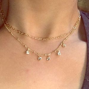 layered choker necklace